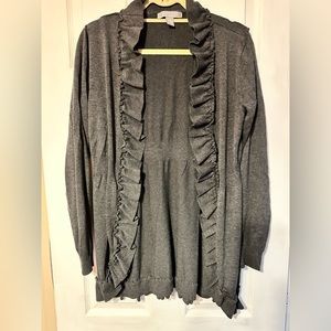 Cardigan with cinched waist